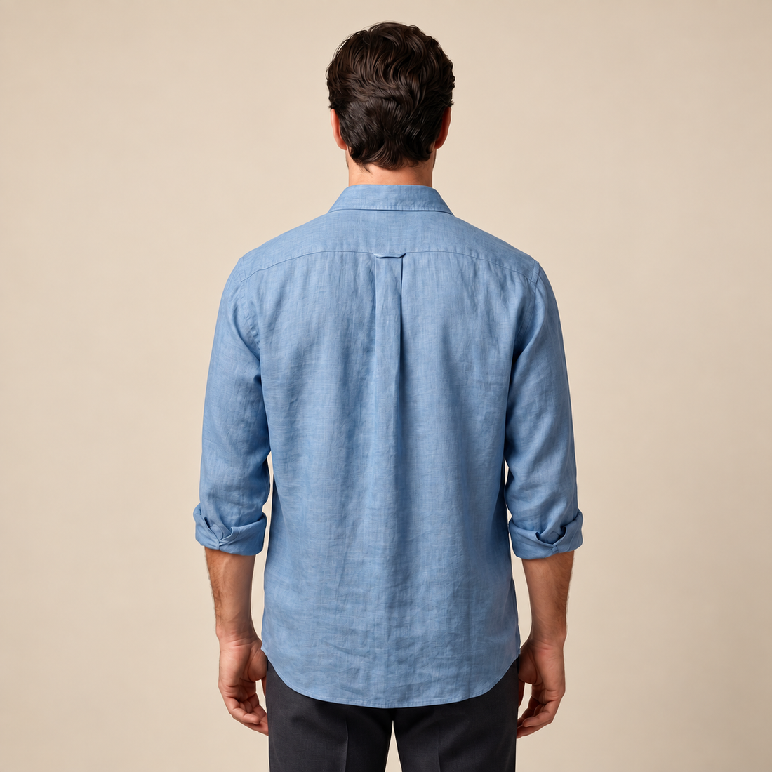 Men's Long Sleeve Oversized Shirt