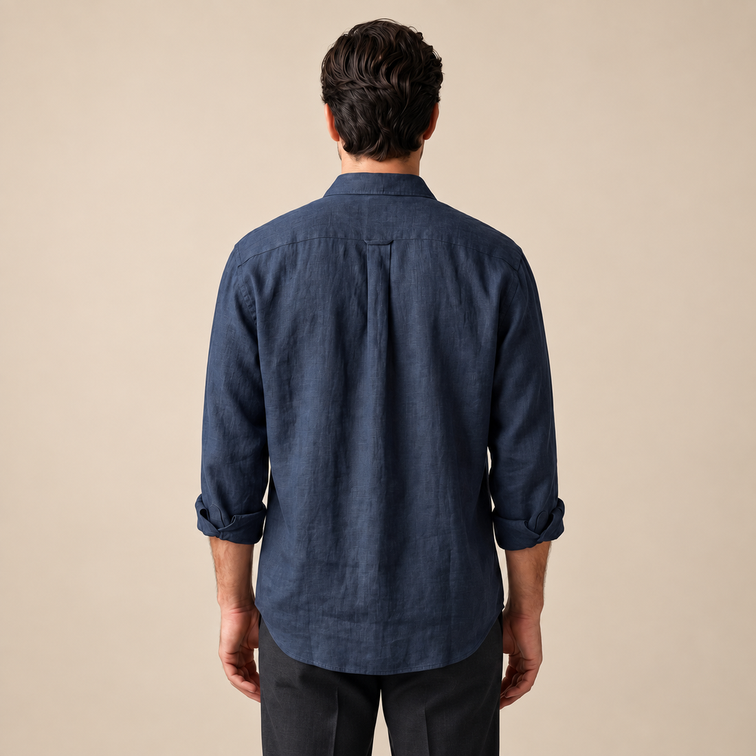 Men's Long Sleeve Oversized Shirt