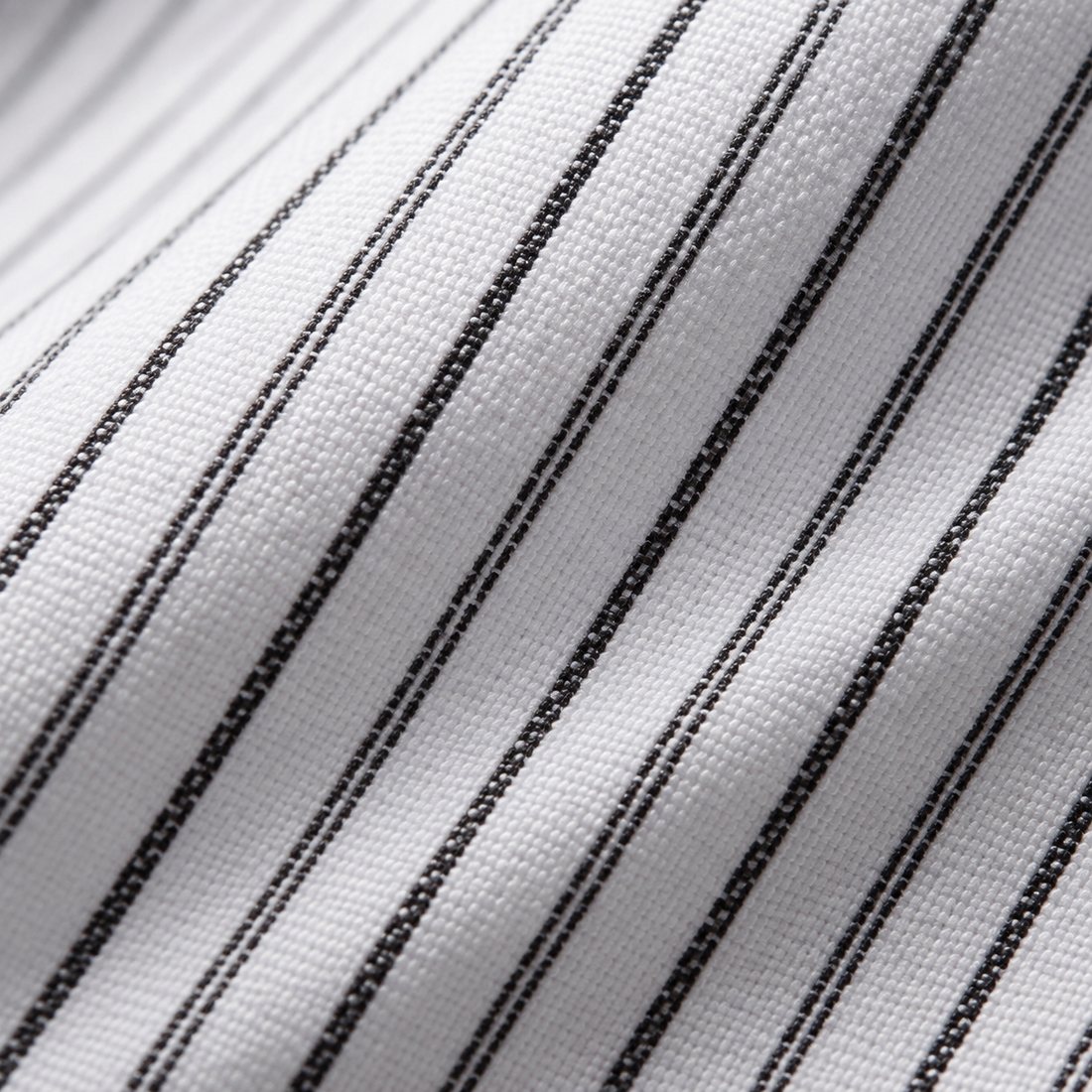 Men's Pinstripe Shirt with French Cuffs
