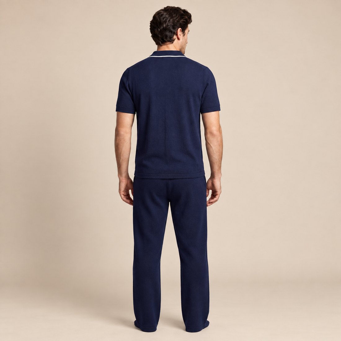 Men's Loungewear Knit Two-Piece Set