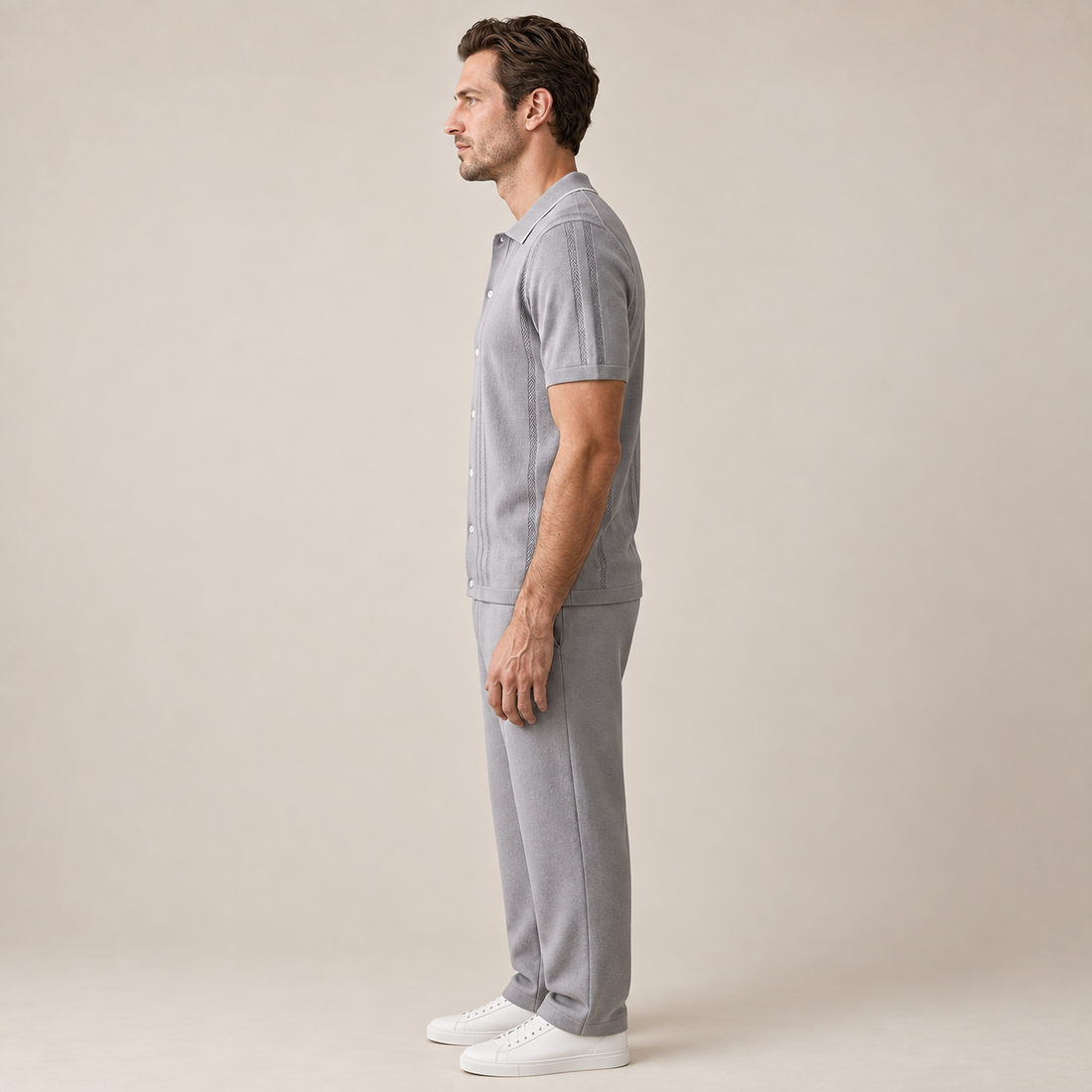 Men's Loungewear Knit Two-Piece Set