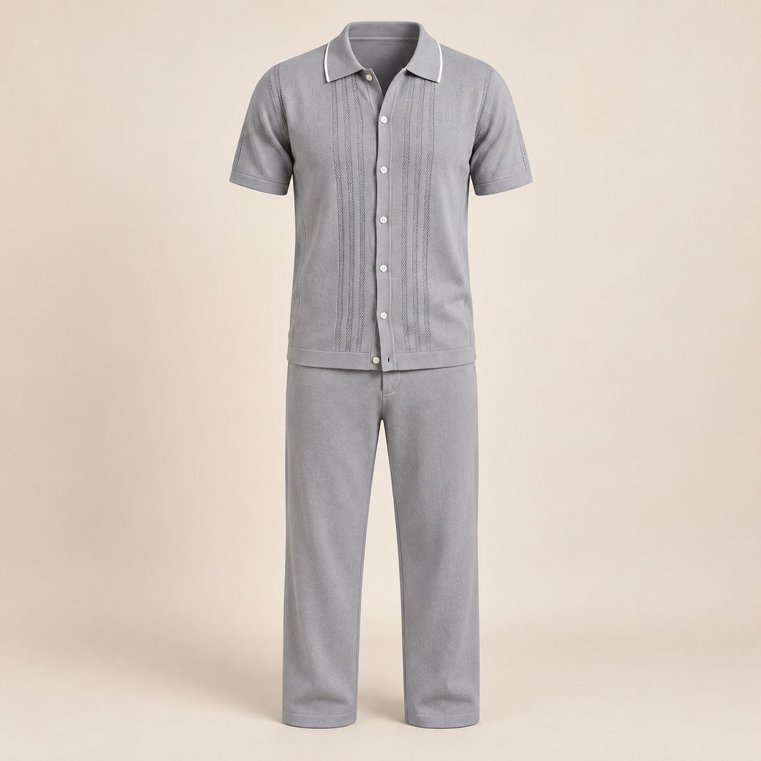 Men's Loungewear Knit Two-Piece Set