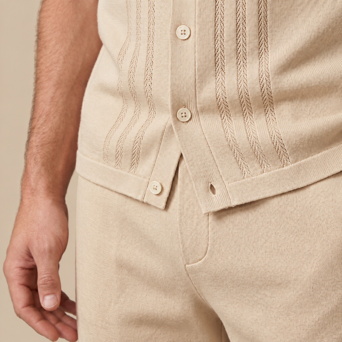 Men's Loungewear Knit Two-Piece Set