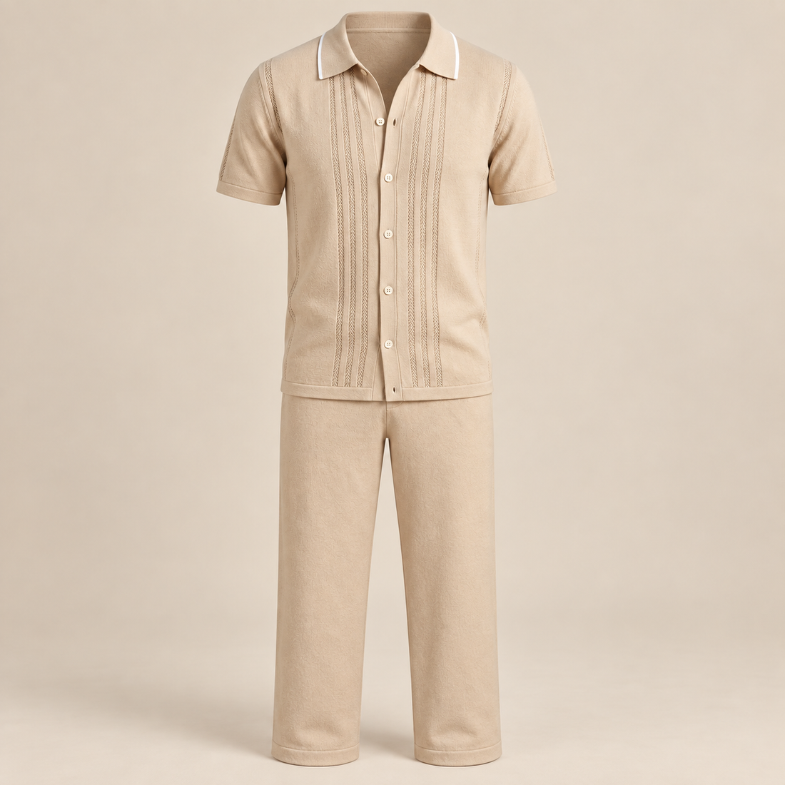 Men's Loungewear Knit Two-Piece Set