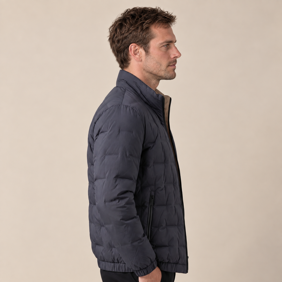 Men's Modern Quilted Jacket