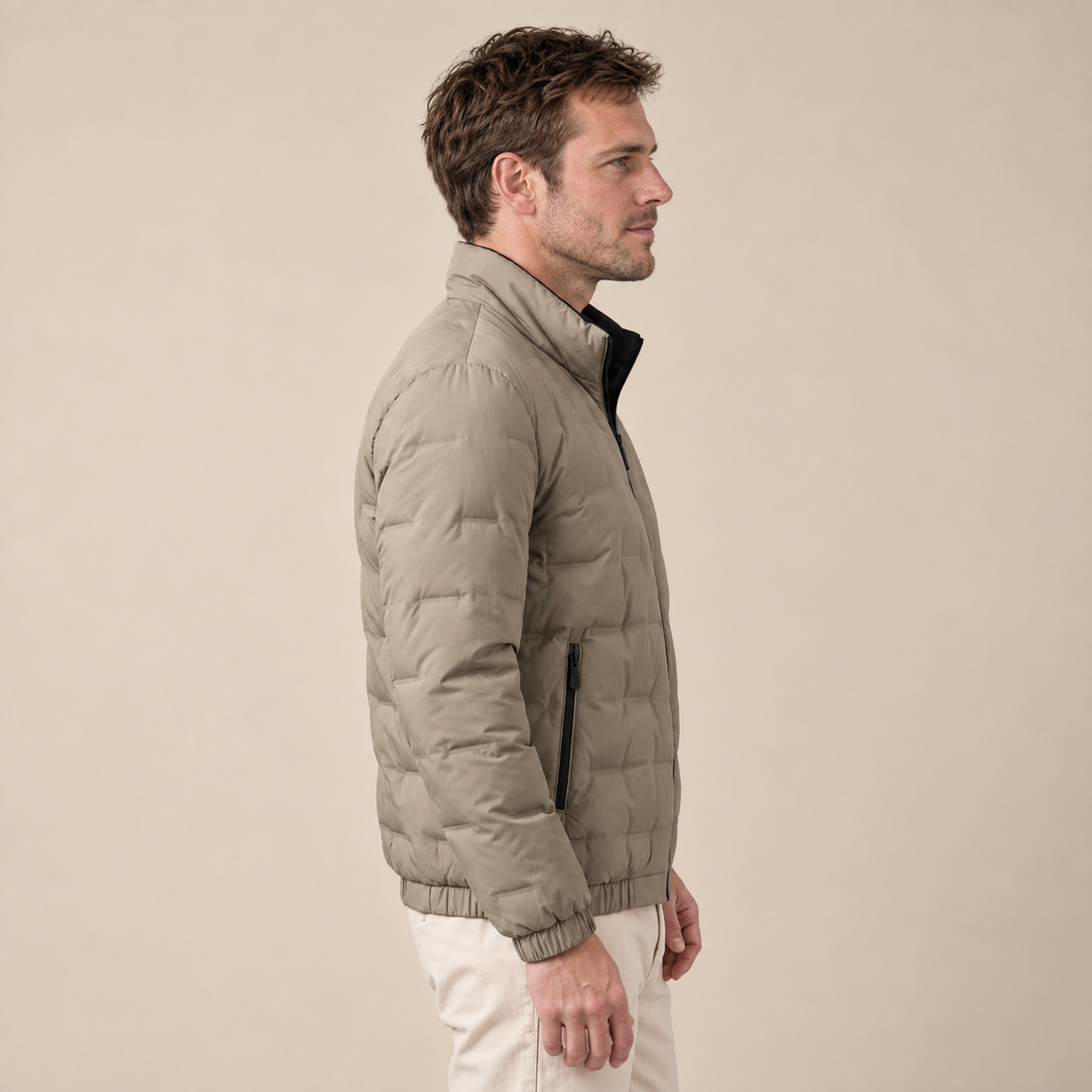 Men's Modern Quilted Jacket