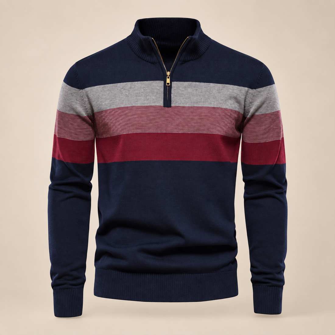Men's Quarter-Zip Sweater
