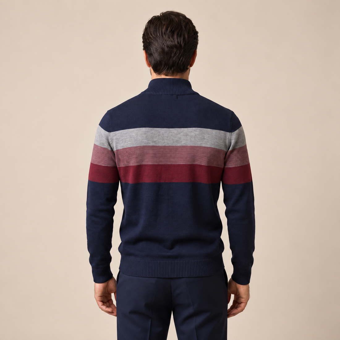 Men's Quarter-Zip Sweater
