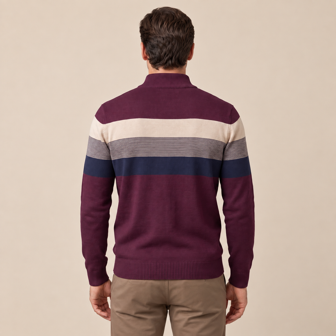 Men's Quarter-Zip Sweater