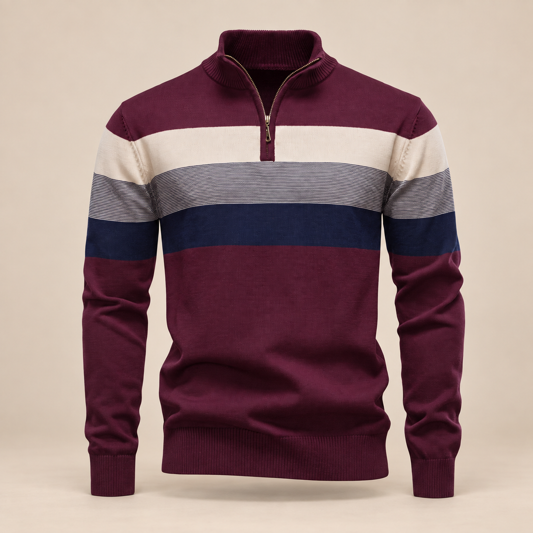 Men's Quarter-Zip Sweater