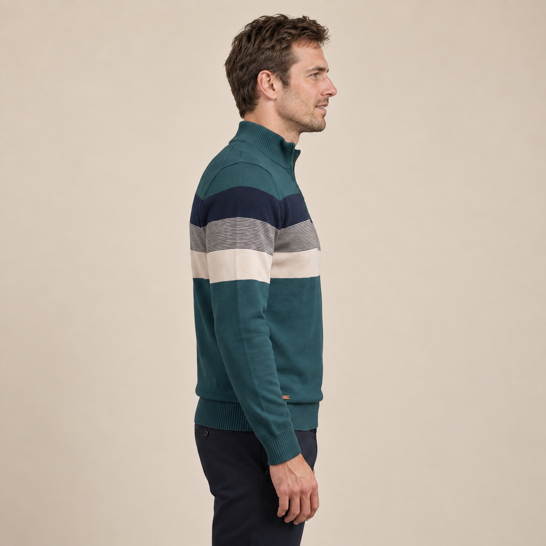 Men's Quarter-Zip Sweater
