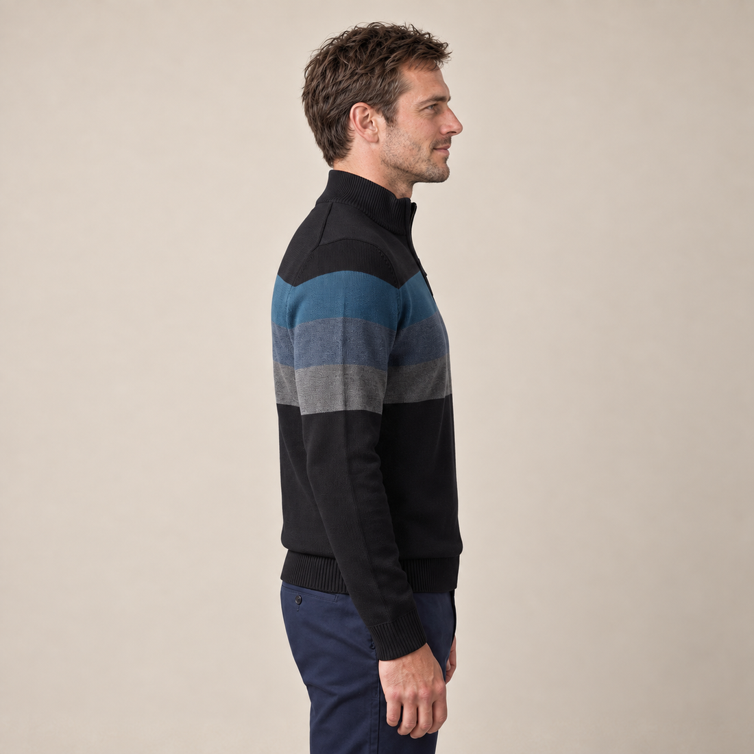 Men's Quarter-Zip Sweater