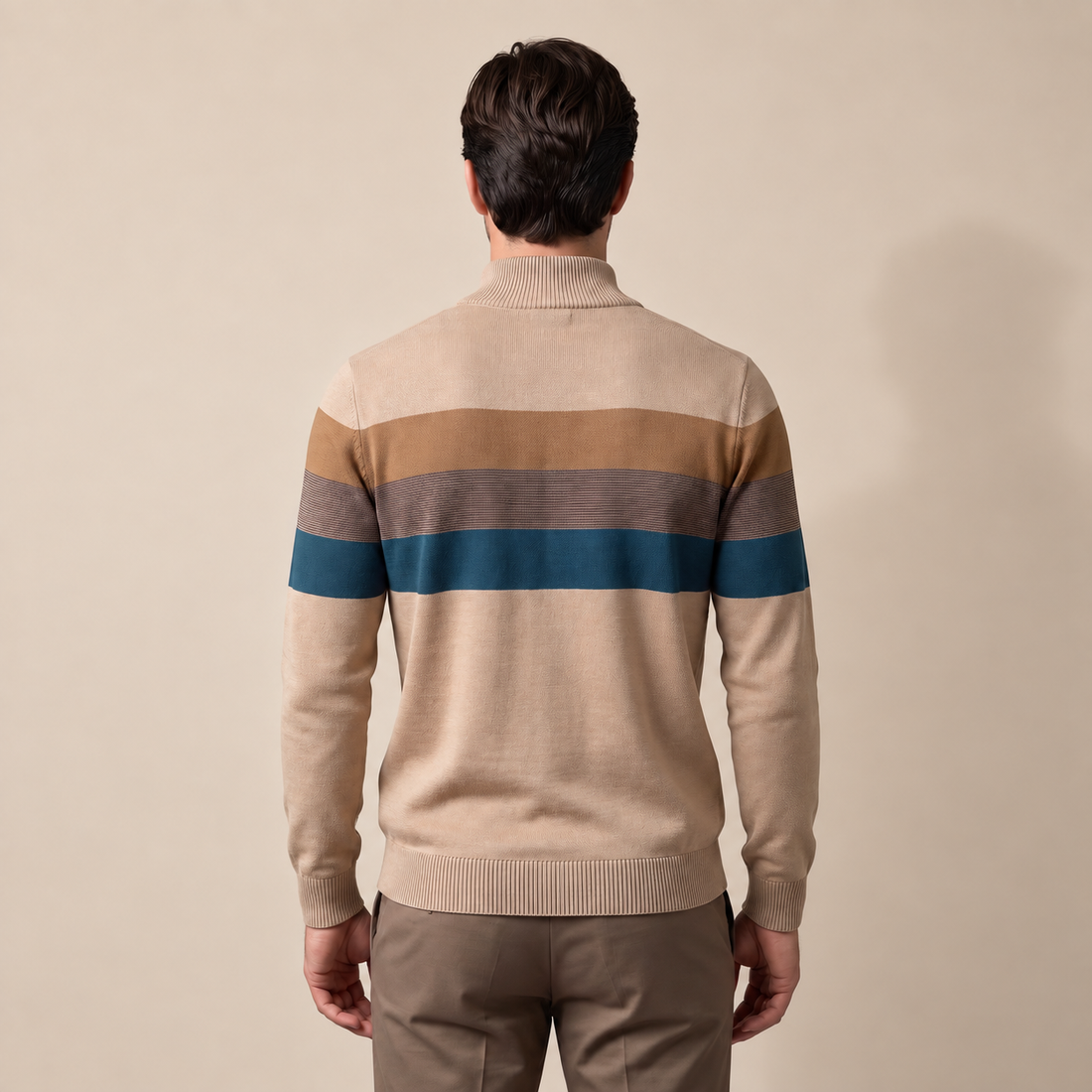 Men's Quarter-Zip Sweater