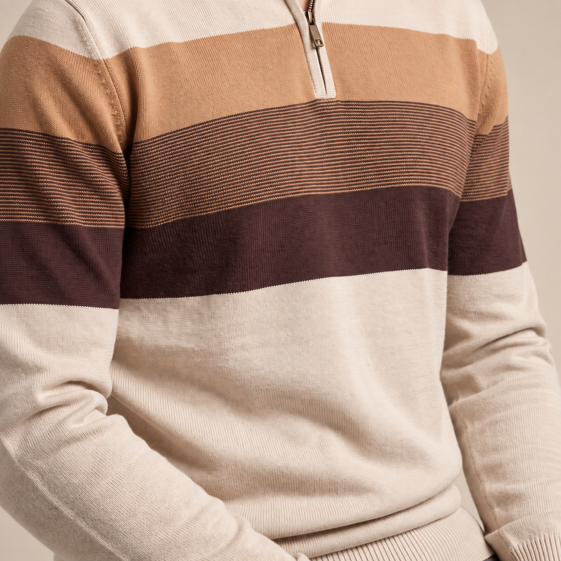 Men's Quarter-Zip Sweater