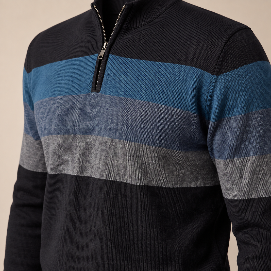 Men's Quarter-Zip Sweater