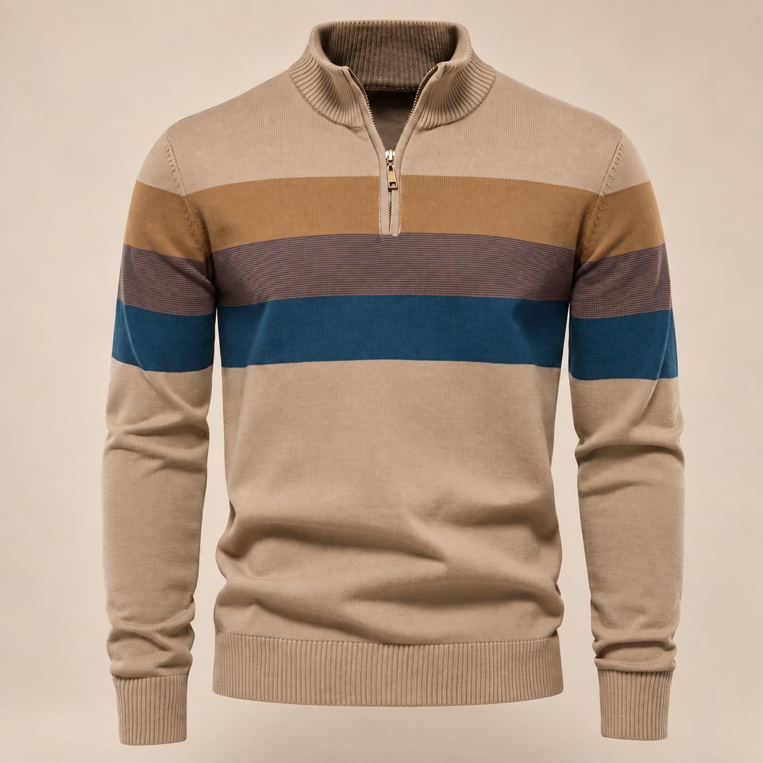 Men's Quarter-Zip Sweater