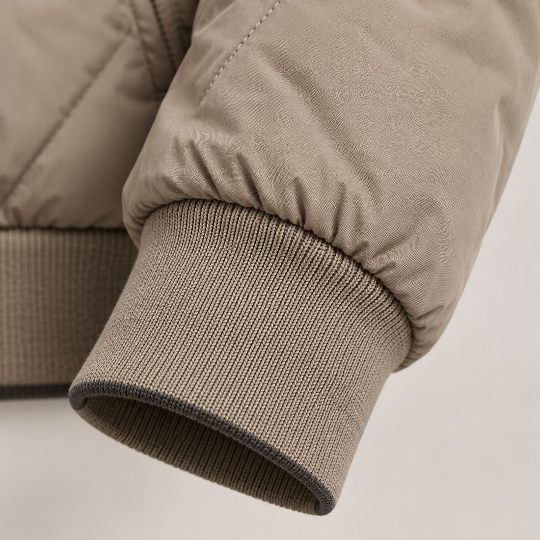 Men's Quilted Bomber Mid Jacket