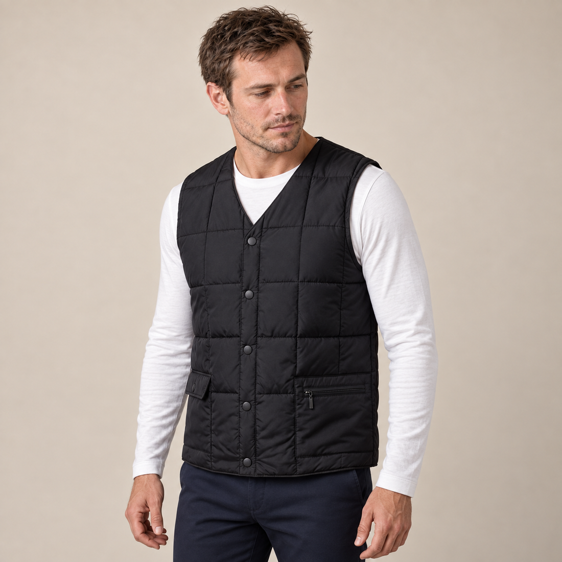 Men's Quilted Gilet