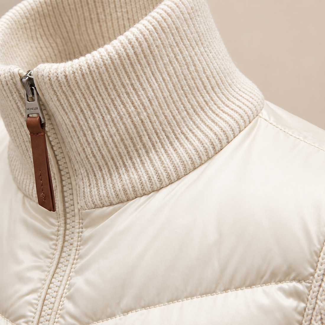 Men's Quilted Hybrid Knit Jacket