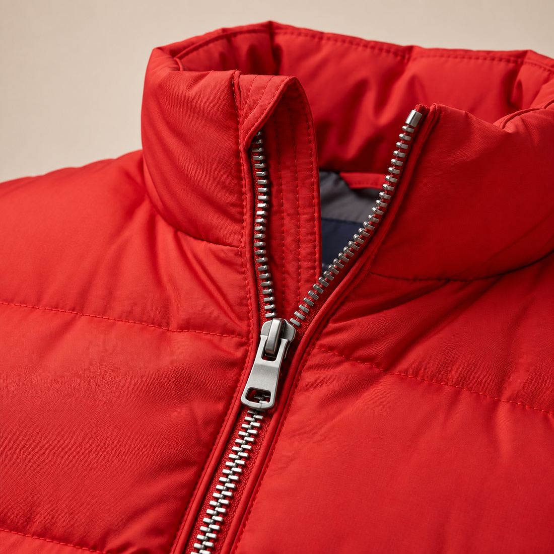 Men's Quilted Padded Gilet with Contrast Lining