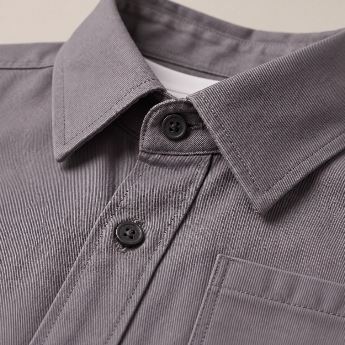 Men's Relaxed Overshirt Jacket