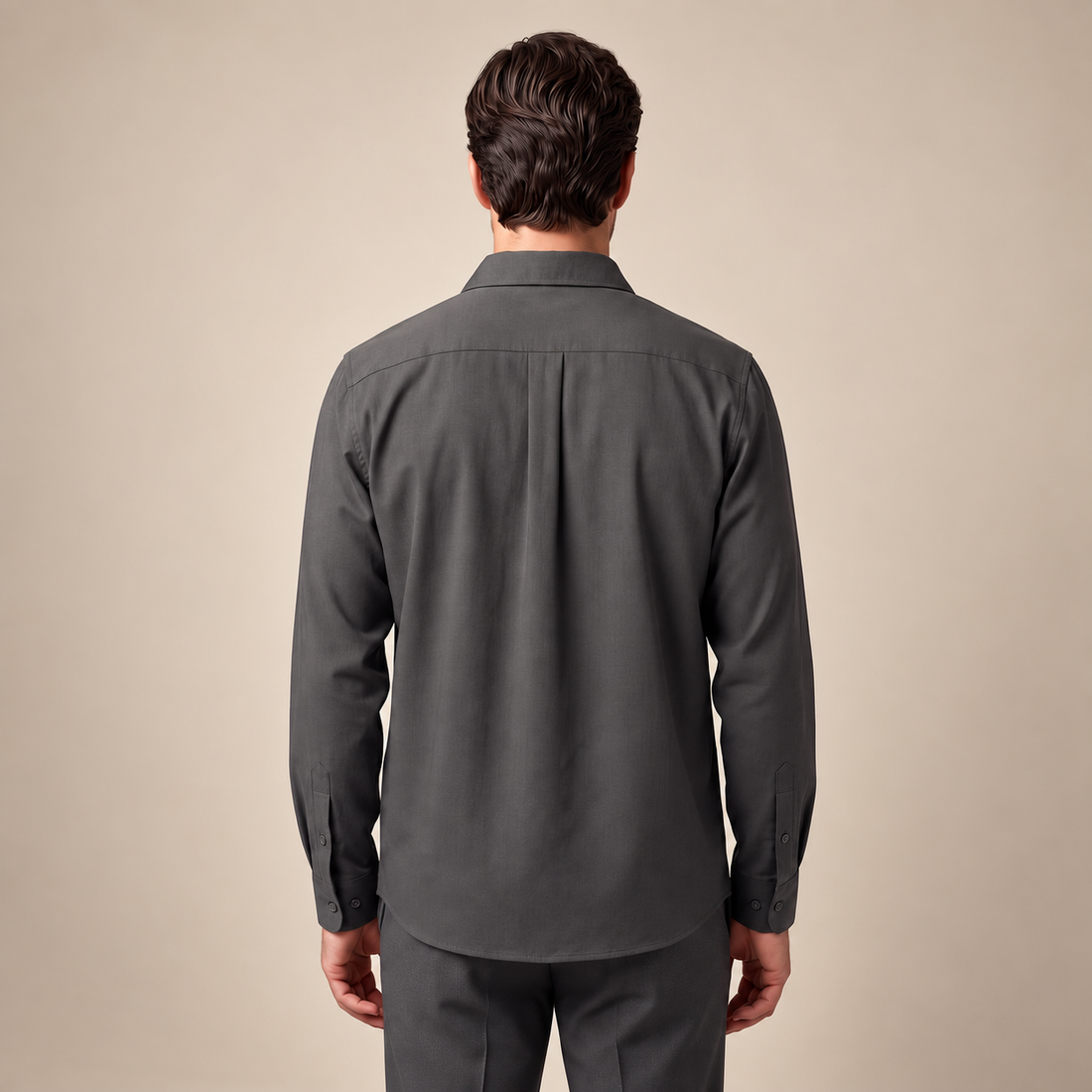 Men's Relaxed Viscose Autumn Overshirt