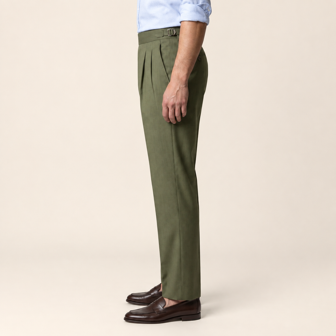 Men's Retro Straight Leg Trousers