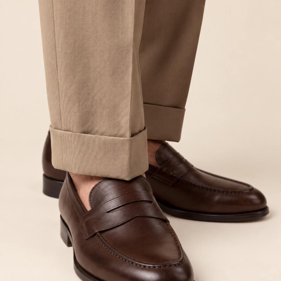 Men's Retro Straight Leg Trousers