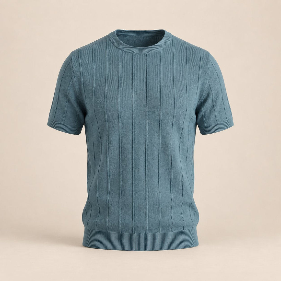 Men's Rib Knit T-Shirt