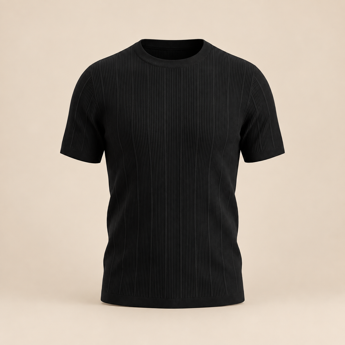 Men's Rib Knit T-Shirt