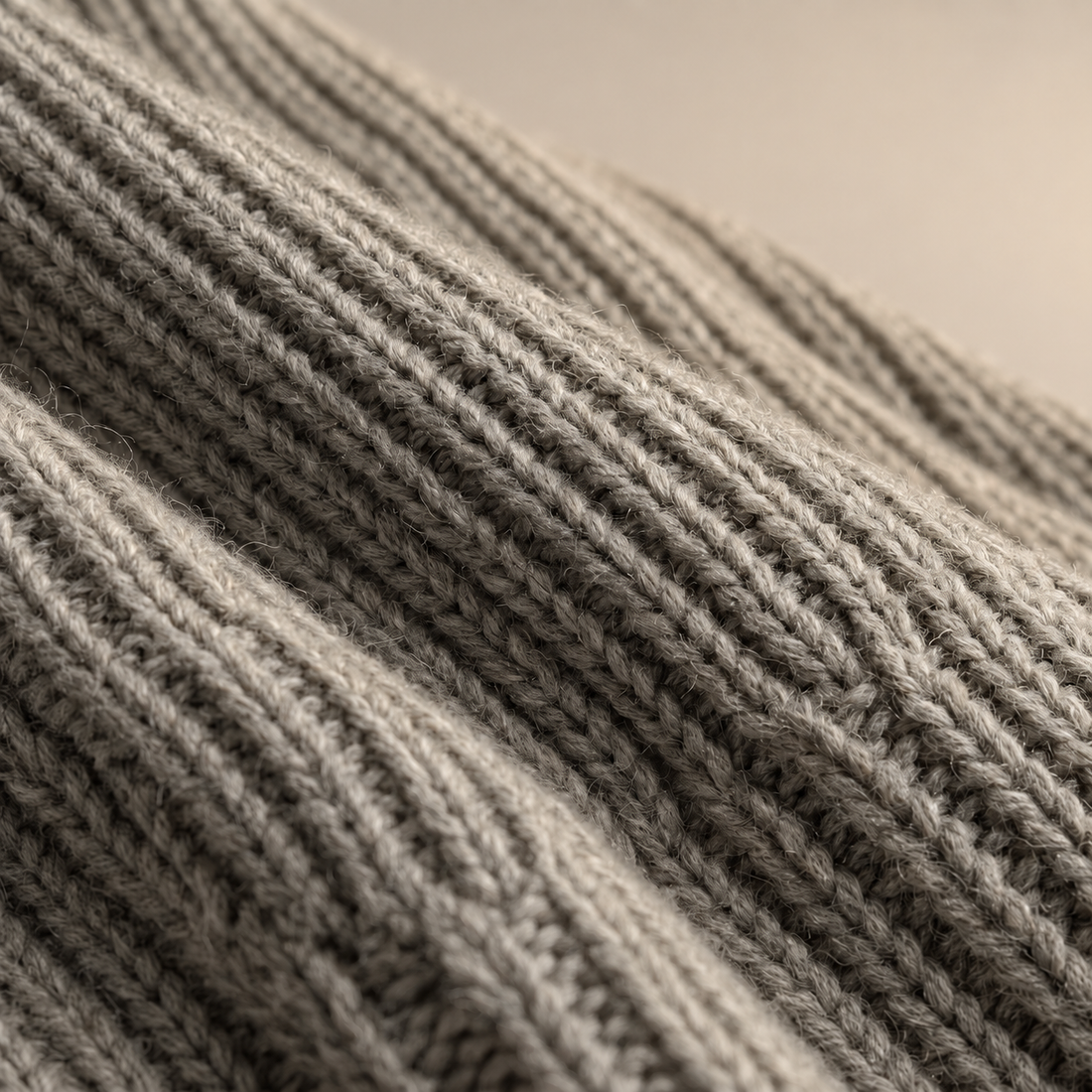 Men's Ribbed Full-Zip Knit Cardigan