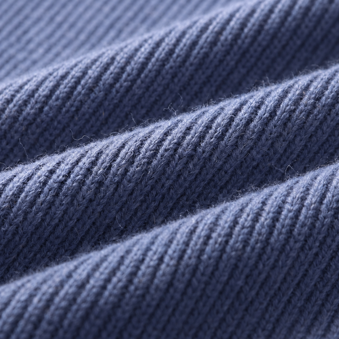 Men's Ribbed Wool Full-Zip Cardigan