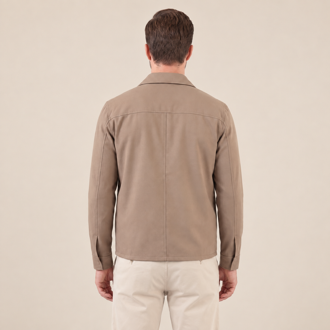 Men's Shiny Mid-Spring Jacket