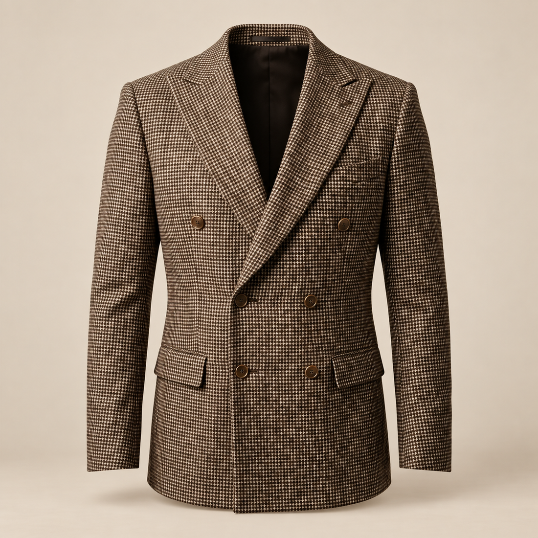 Men's Slim Fit Double-Breasted Blazer