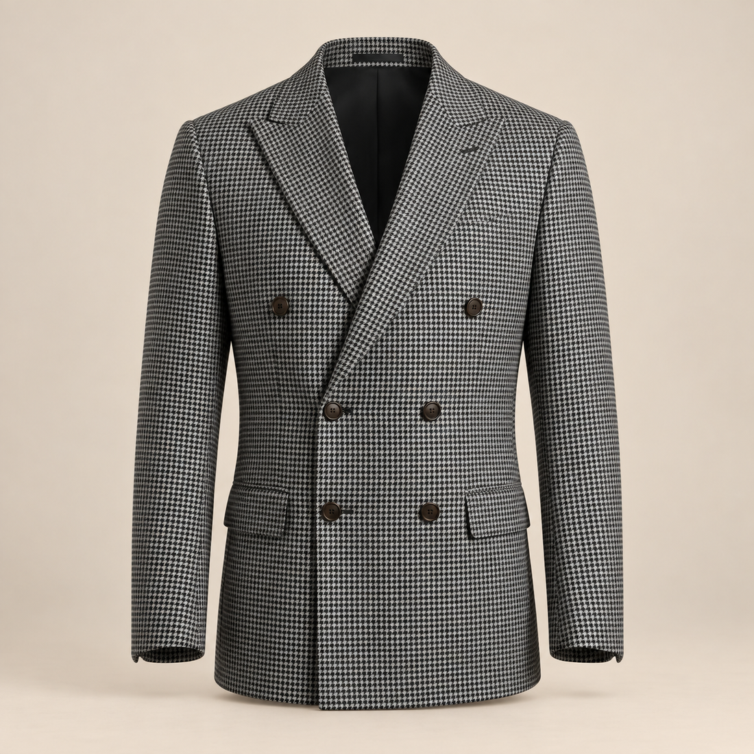 Men's Slim Fit Double-Breasted Blazer