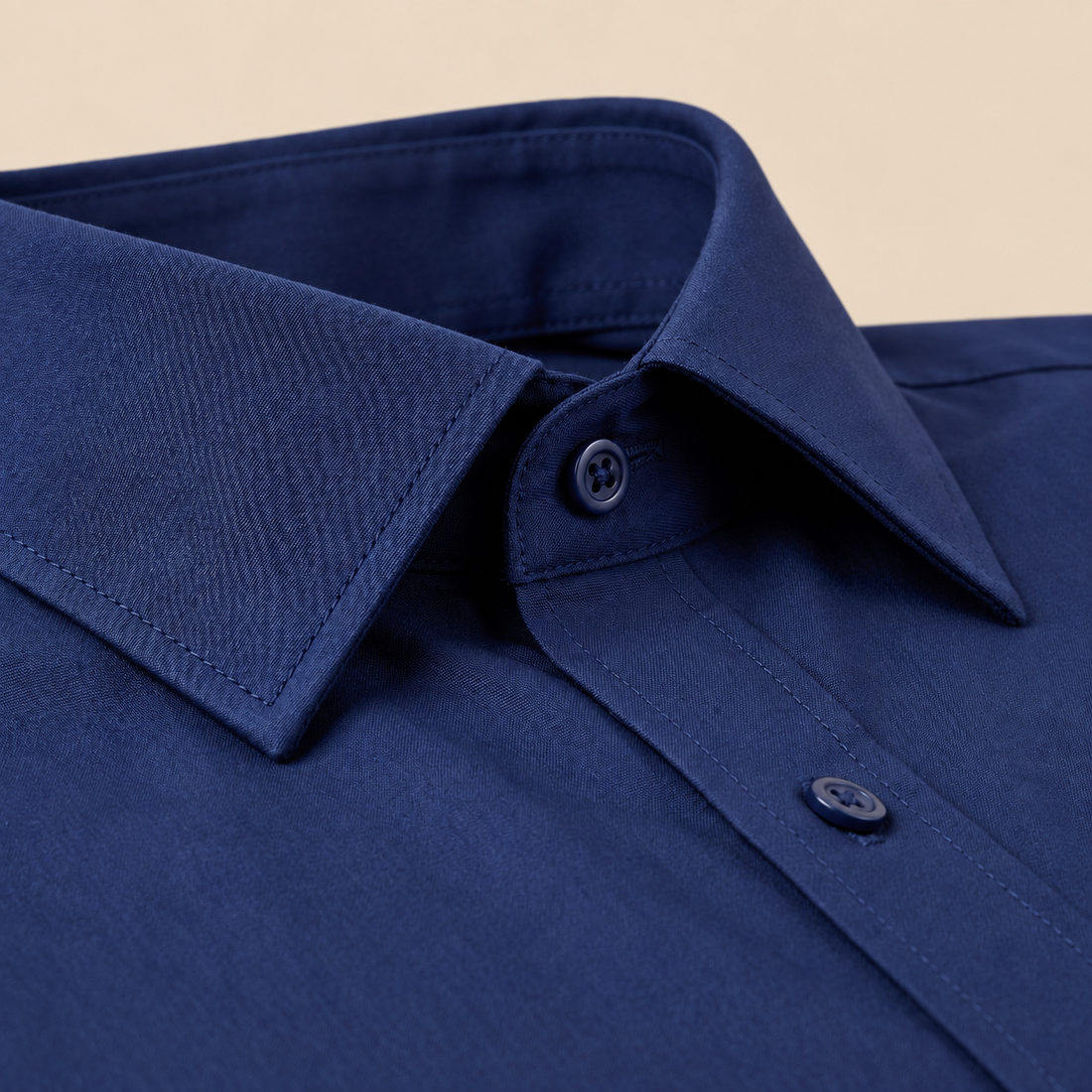 Men's Slim Fit Long-Sleeve Dress Shirt