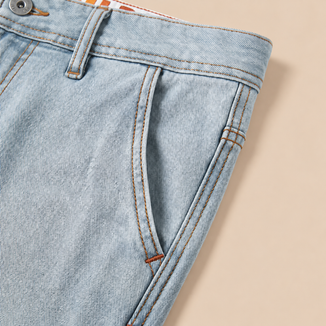 Men's Slim Fit Washed Denim Jeans