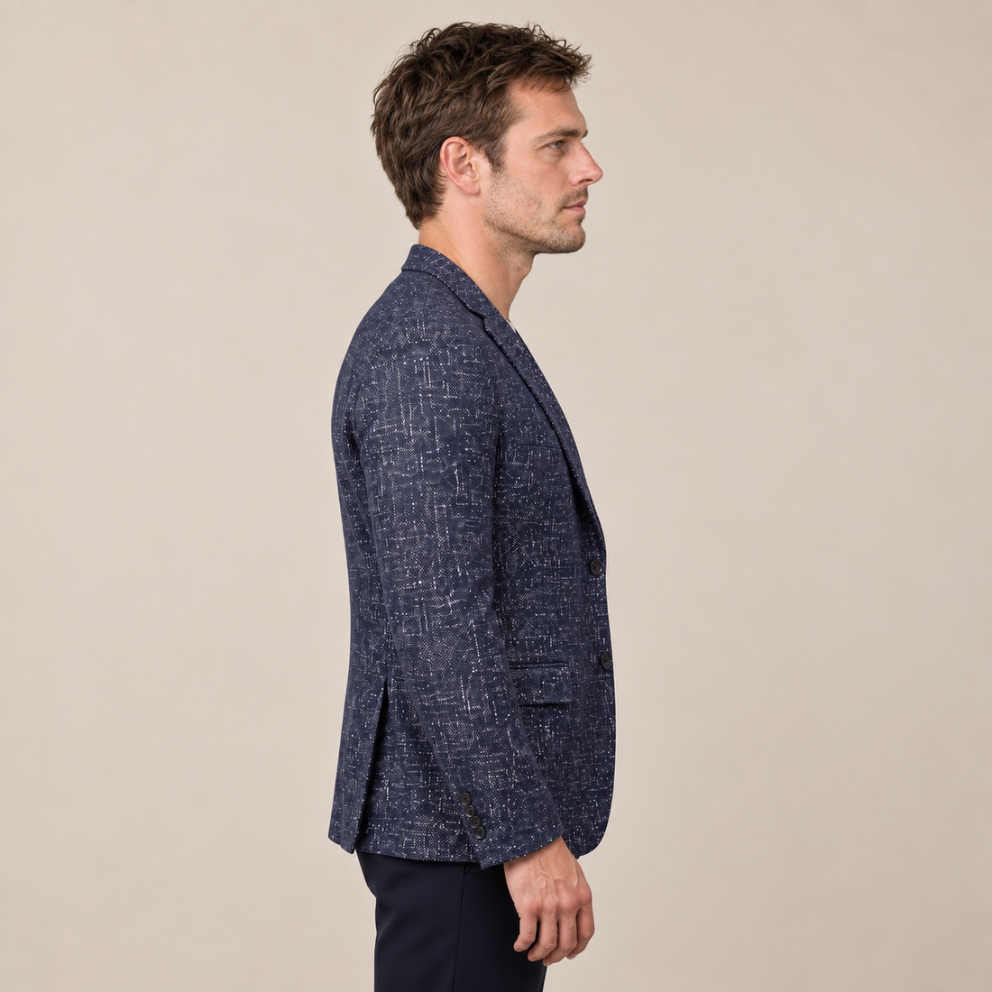 Men's Slim-Fit Winter Blazer Jacket