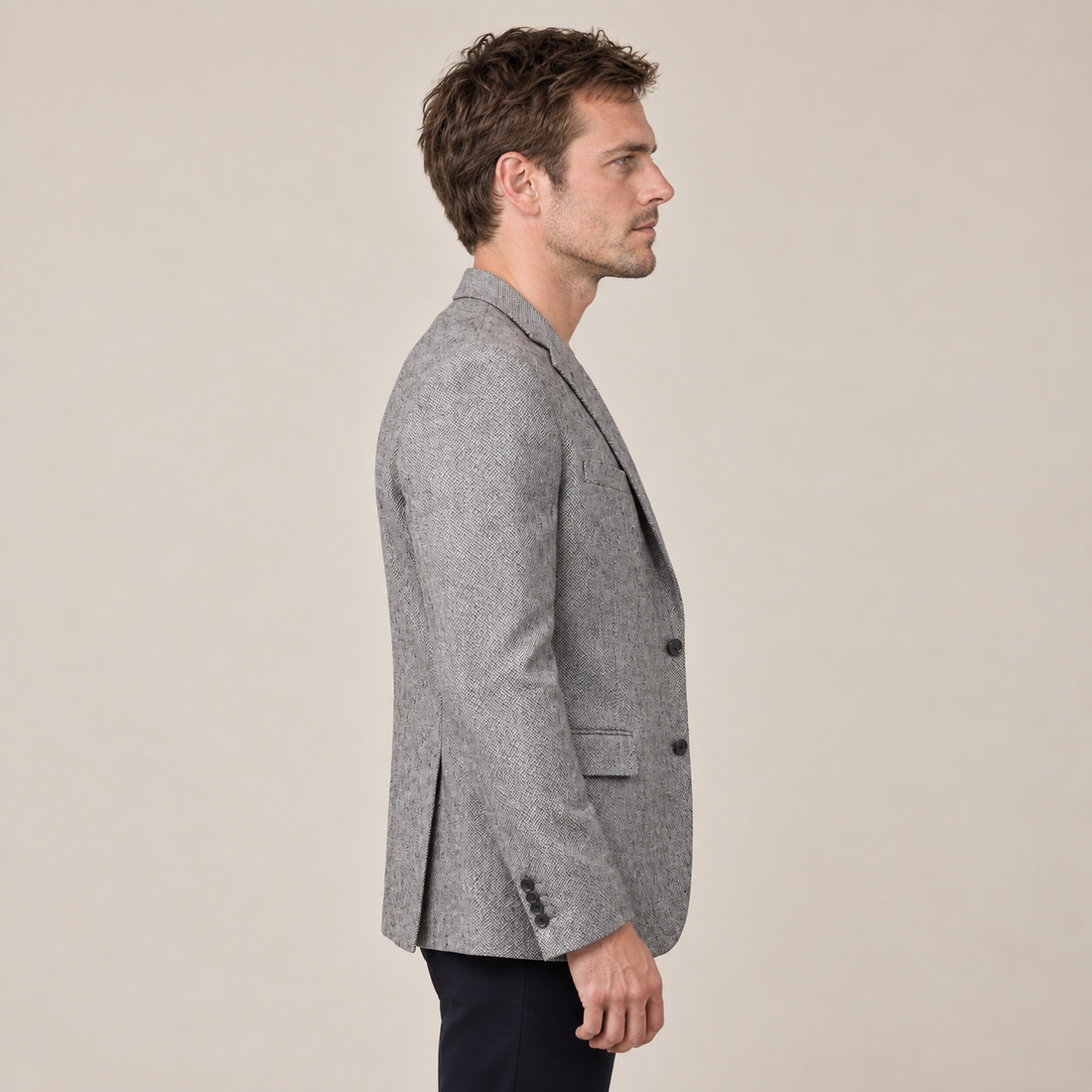Men's Slim-Fit Winter Blazer Jacket
