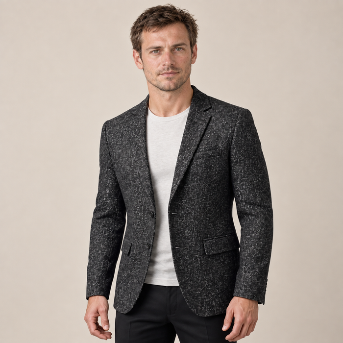 Men's Slim-Fit Winter Blazer Jacket