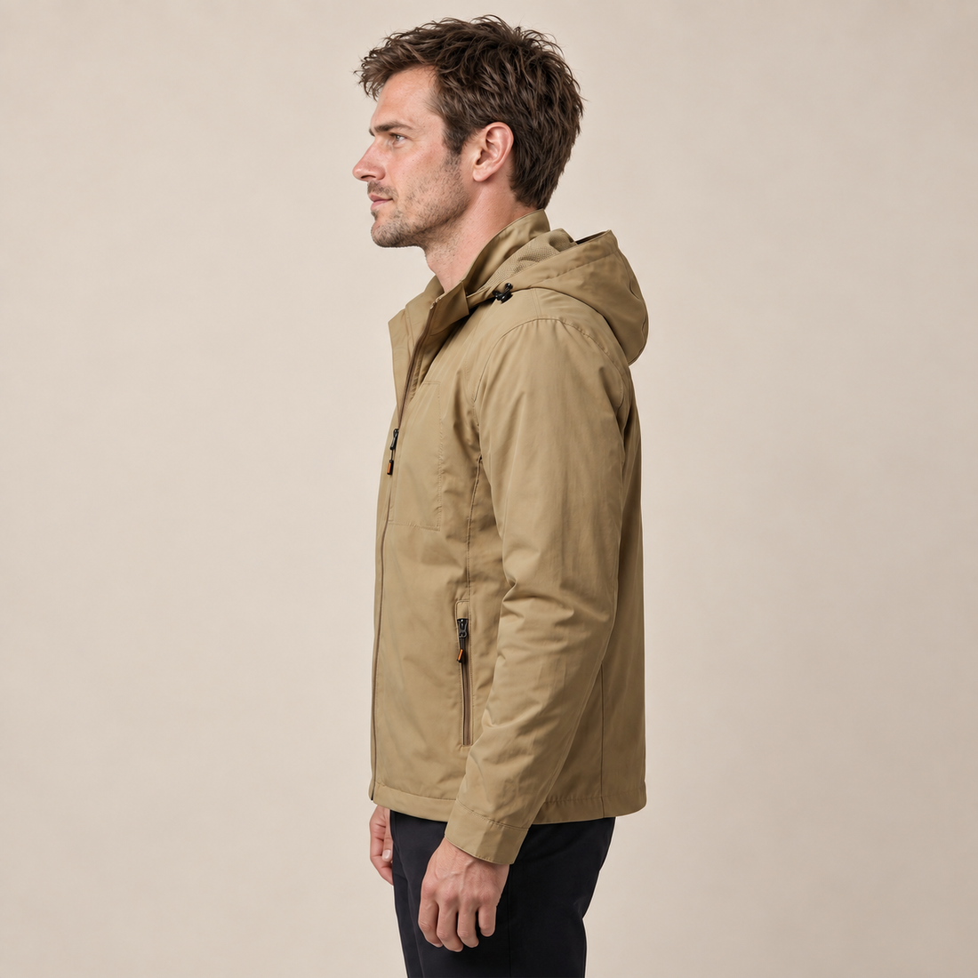 Men's Spring Hooded Softshell Jacket