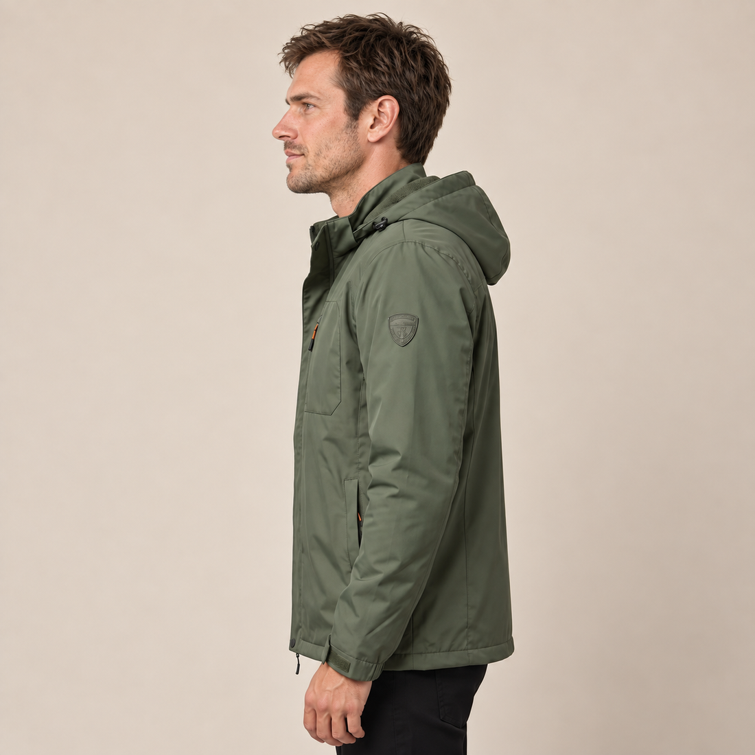 Men's Spring Hooded Softshell Jacket