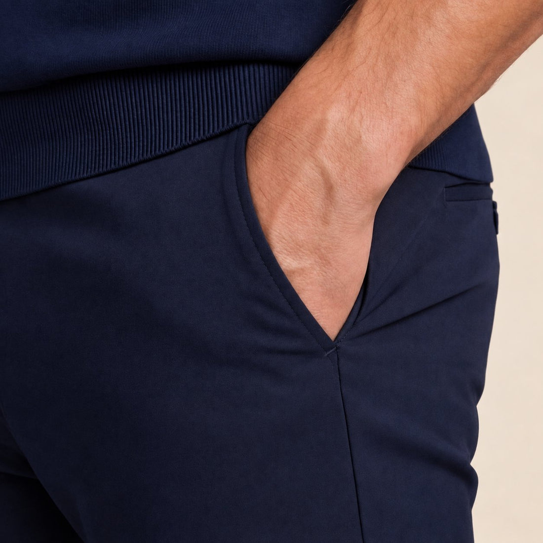 Men's Straight-Fit Chino Trousers