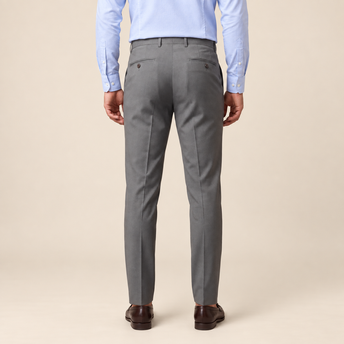 Men's Straight Leg Chino Trousers