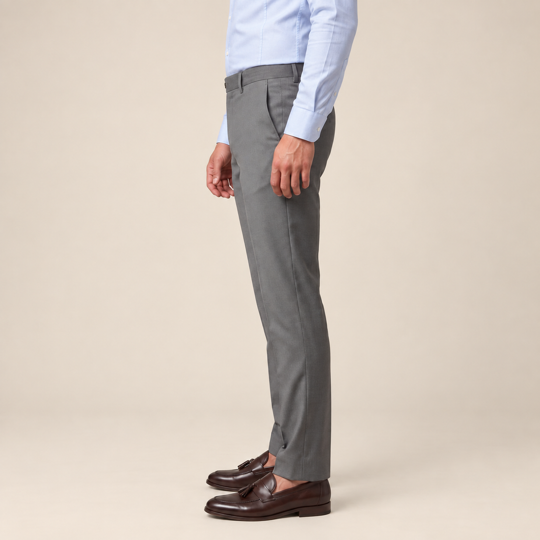 Men's Straight Leg Chino Trousers