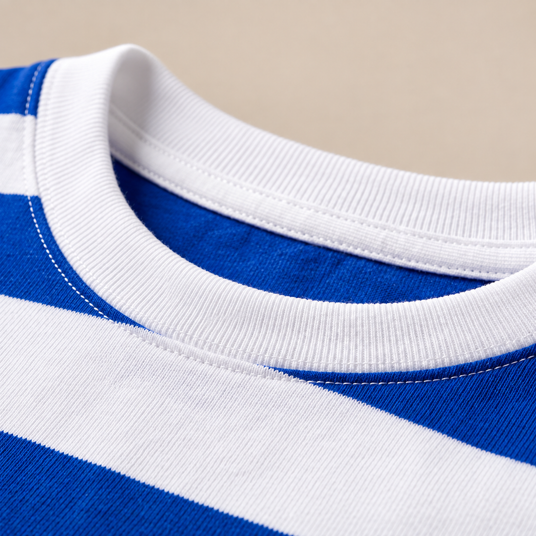 Men's Wide Stripe Long Sleeve Top