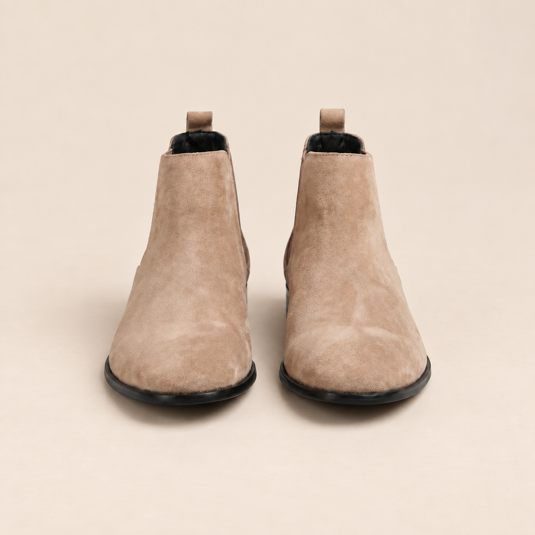 Men's Faux Suede Chelsea Boots