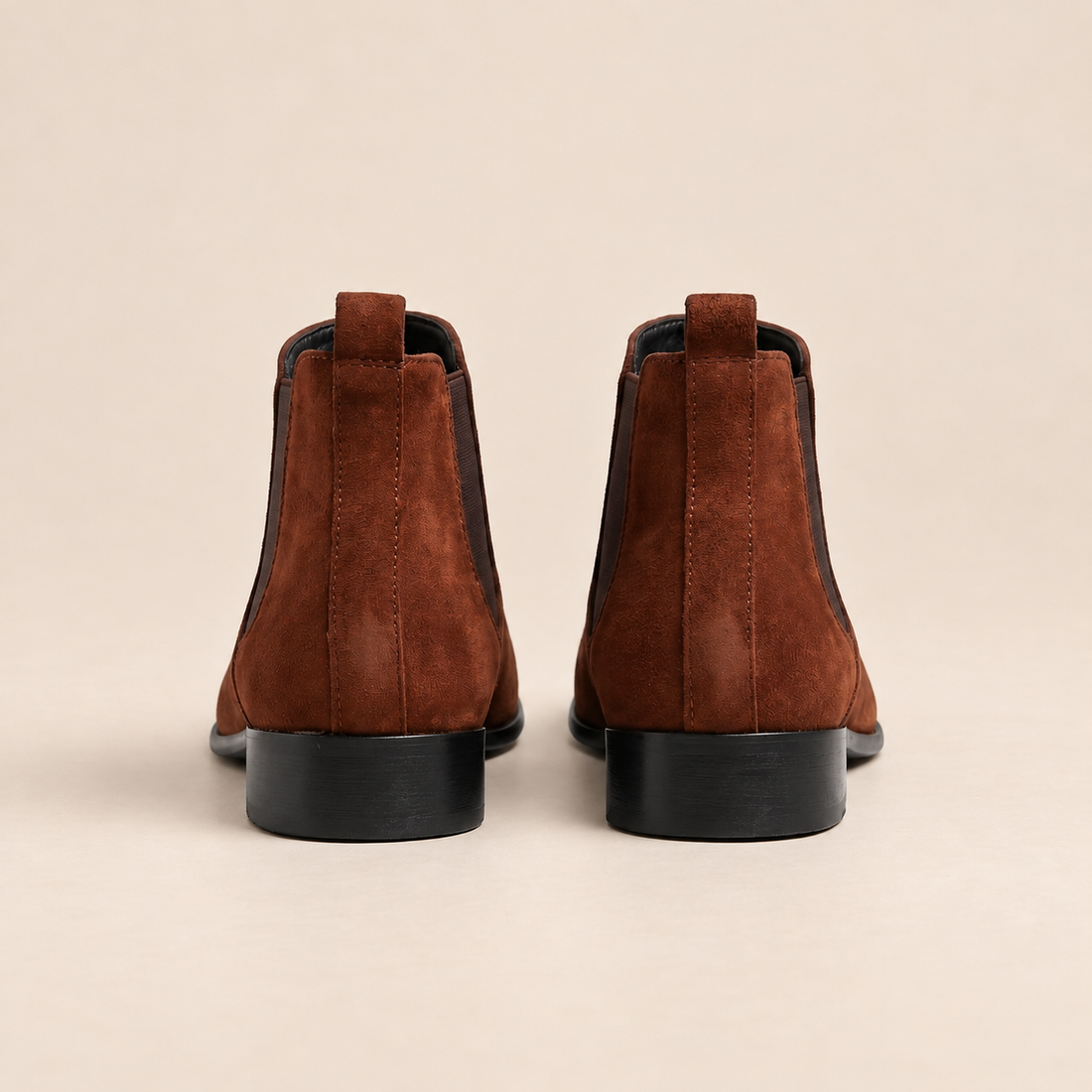 Men's Faux Suede Chelsea Boots