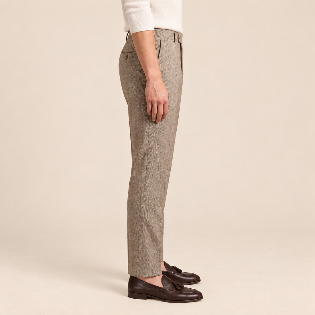 Men's Tailored Ankle-Length Trousers