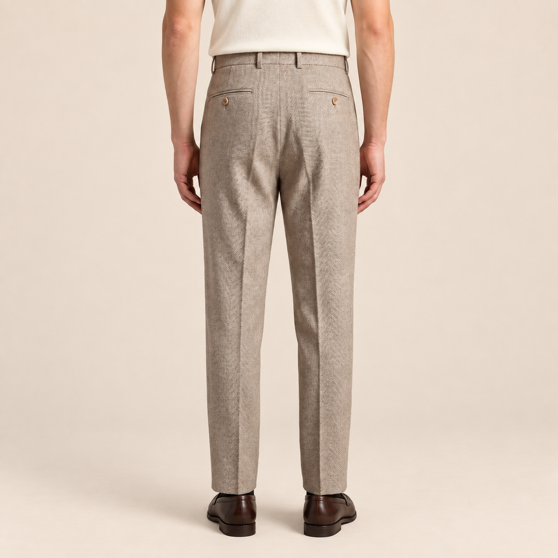 Men's Tailored Ankle-Length Trousers